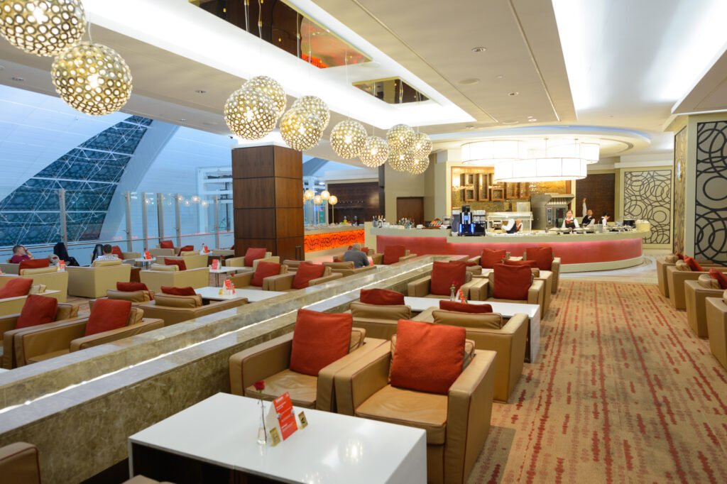 Credit card lounge access