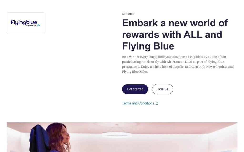 Air France-KLM Flying Blue Accor Live Limitless partnership